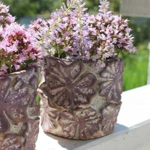 Übertopf, Topf Lilia blumig