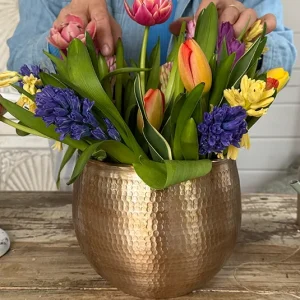 Übertopf, Topf guld – 3 Größen