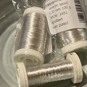 Wickeldraht silber