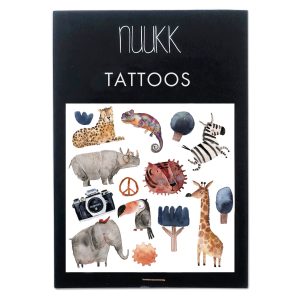Vegane Tattoos Wildlife von Nuukk