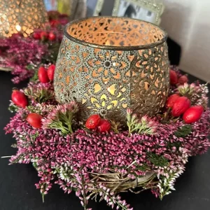 DIY Dekoset – Calluna-Kranz