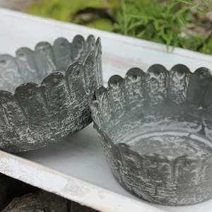 Schüsserl Ylvie grau