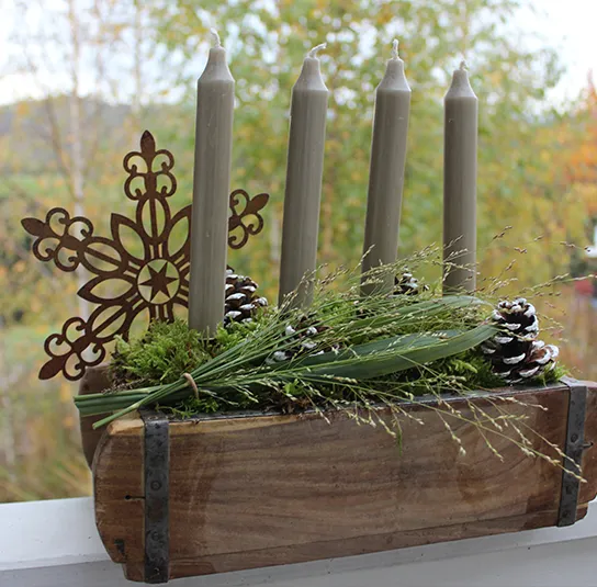 Schneeflocke, Stern Metall – Star – Bild 4