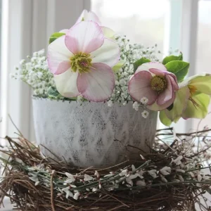 Zinkschale Lena weiß – 3 Größen